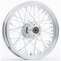 FR 40-SPK DD CHROME 16X3.5 FLT-HUB 3/4