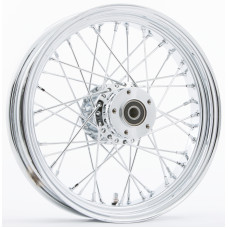 FR 40-SPK DD CHROME 16X3.5 FLT-HUB 3/4