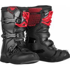 YOUTH MAVERIK BOOTS RED/BLACK SZ 01
