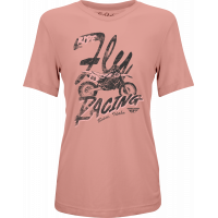FLY WOMEN'S VINTAGE TEE PINK 2X