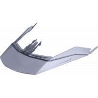 VISOR EXTENSION S-M10 TRANSPARENT DARK