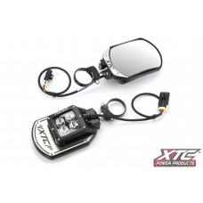 SIDE MIRRORS W/2.00 CLAMP ROLL CAGE BAR CLAMP 2.00