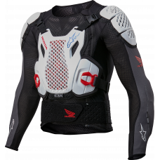 HONDA BIONIC + V2 PROTECTION JACKET BLK/WHT/BLU/BR RED MD