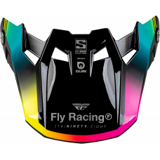 FORMULA S CARBON LEGACY VISOR BLACK/ELEC BLUE/FUSCHIA XL/2X