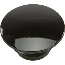 GAS CAP SCREW-IN SMOOTH NON-VENTED GLOSS BLACK `96-25
