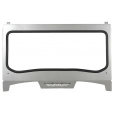 ASYLUM FRONT WINDSHIELD W/PCKT SPARKLE SILVER METALLIC