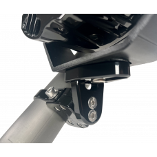 LARGE BASE ADJUSTABLE LIGHT MOUNT BLACK