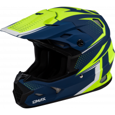 MX-96 502 HELMET MATTE BLUE/GREEN  2X