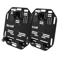 RIGG SADDLEBAG PLATE QUICK RELEASE PAIR BLACK