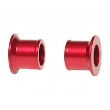 REAR WHEEL SPACERS RED HON REAR WHEEL SPACERS RED HON