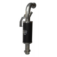LIGHTWEIGHT SILENCER 850 CARBON FIBER STAINLESS