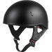 HH-45 HALF HELMET NAKED MATTE BLACK SM
