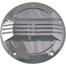 CUSTOM DERBY COVER CHROME FLT 16-UP