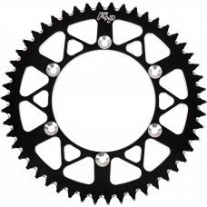 REAR SPROCKET ALUMINUM 46T-520 BLK HON