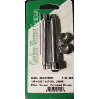 REAR WHEEL ADJUSTMENT BOLTS 93-07 SOFTAIL MODELS REAR