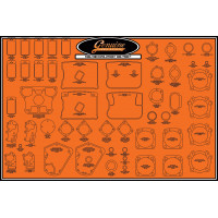 GASKET DISPLAY BOARD BIG TWIN 99000-EVBT