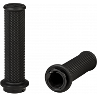 CONTROL ATV LOCK-ON GRIPS BLACK NO WAFFLE