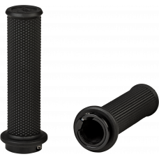 CONTROL ATV LOCK-ON GRIPS BLACK NO WAFFLE