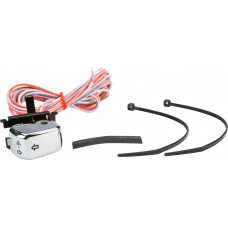LEFT T/SIGNAL CHR BLK LTRS REPLACES OEM 71598-96