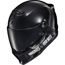 COVERT FX FULL FACE HELMET CONCRETE COWBOYS GLOSS BLK 2X