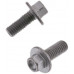 EURO HEX FLANGE BOLT 5X.08X12MM 10/PK
