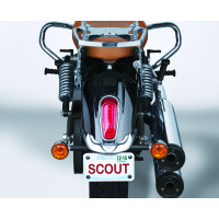 REAR FENDER REAR TIP CHROME INDIAN