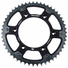 REAR SPROCKET HYBRID 51T BLK/SIL