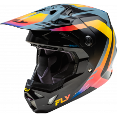 FORMULA CP KRYPTON HELMET GREY/BLACK/ELECTRIC FADE MD