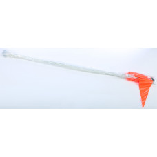 SAFETY FLAG STRAIGHT MOUNT 6' POLE 10/PK