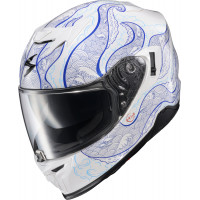 EXO-T520 HELMET NAMA-SHIMI WHITE/BLUE 2X