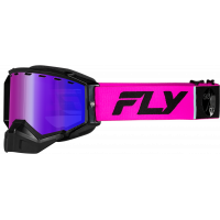 ZONE ELITE SNW GOGGLE PINK/BLK W/PLRZD ROSE LENS