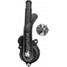 WATERPUMP COVER & IMPELLER KIT BLACK