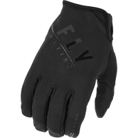 YOUTH WINDPROOF GLOVES BLACK SZ 06
