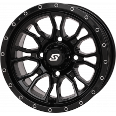 FUSION WHEEL 12X7 5+2 4/110 GLOSS BLACK