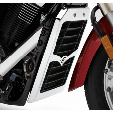 RADIATOR COVER CHROME YAM STRYKER 11-18