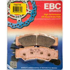 BRAKE PADS FA677R SINTERED R SERIES