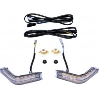 COWL LIGHT KIT CHROME DRL+SEQUENTIAL LED HON