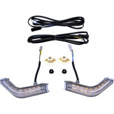 COWL LIGHT KIT CHROME DRL+SEQUENTIAL LED HON