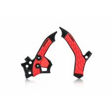 X-GRIP FRAME GUARDS BLACK/RED