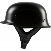 9MM GERMAN BEANIE HELMET GLOSS BLACK 5X