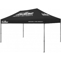 CANOPY TOP 10' X 20' BLACK W/ WHITE LOGO