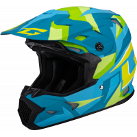 MX-96 SPLINTER HELMET MATTE BLUE/GREEN 2X