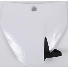 FRONT NUMBER PLATE WHITE