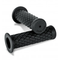 RUBBER DIAMONDBACK GRIPS BLACK 7/8