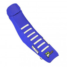 SEAT COVER BLUE/WHITE RIBS YZ 65 SEAT COVER BLUE/WHITE RIBS YZ 65
