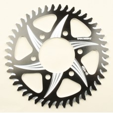 REAR CAT5 SPROCKET ALUMINUM 45T-520 BLK KAW