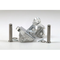 ALUMINUM FOOT PEG MOUNTS YZ 2 STROKES
