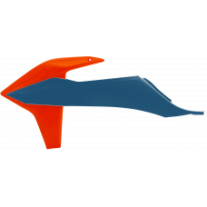 RADIATOR SHROUDS KTM 16 ORANGE/BLUE
