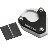 SIDE STAND EXTENDER BLACK/SILVER KAW