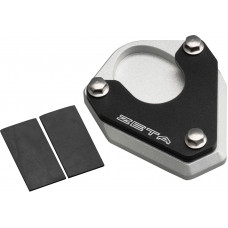 SIDE STAND EXTENDER BLACK/SILVER KAW